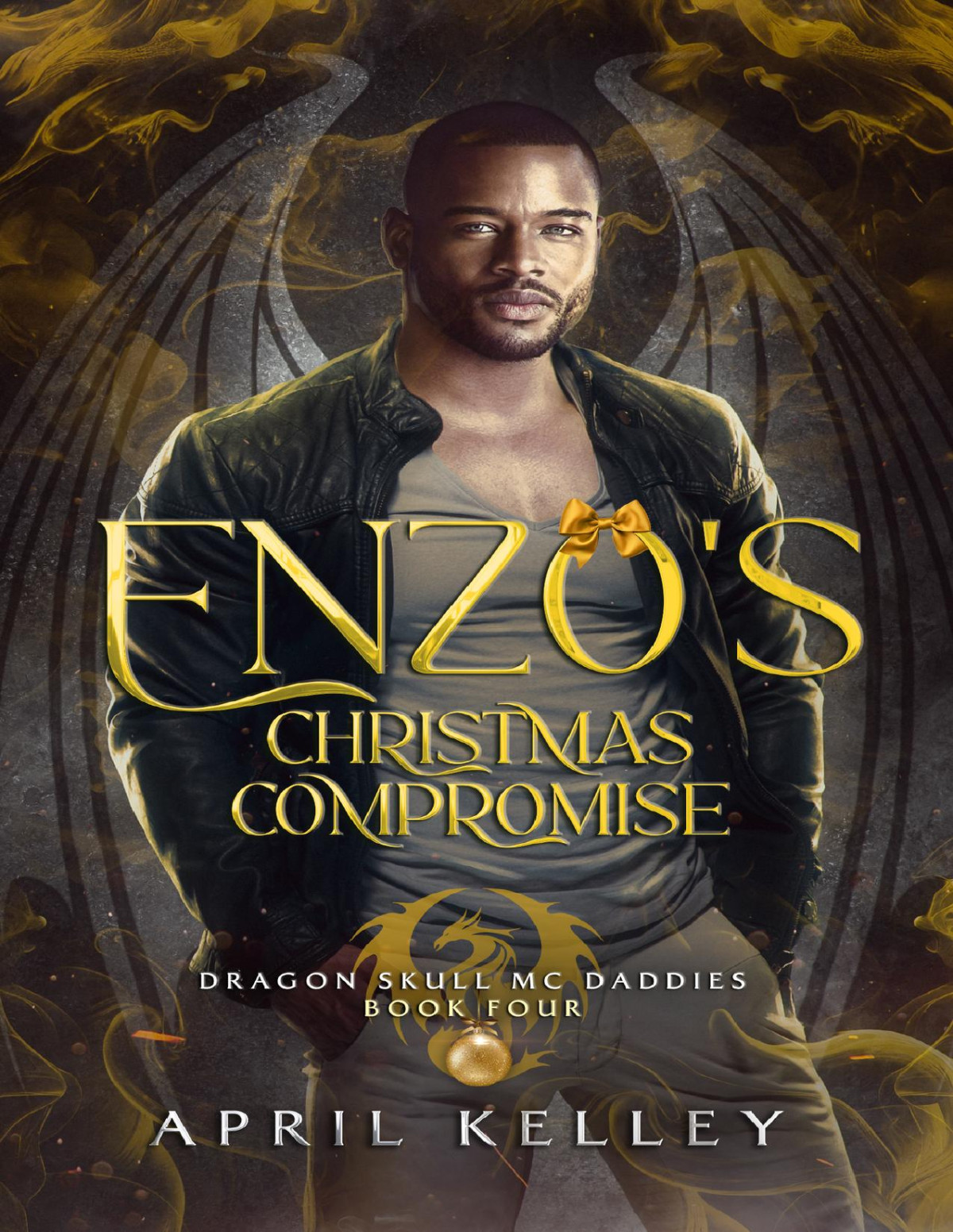 Enzos Christmas Compromise Mm Dragon Shifter Paranormal Romance Dragon Skull Mc Daddies Book 4 April Kelley