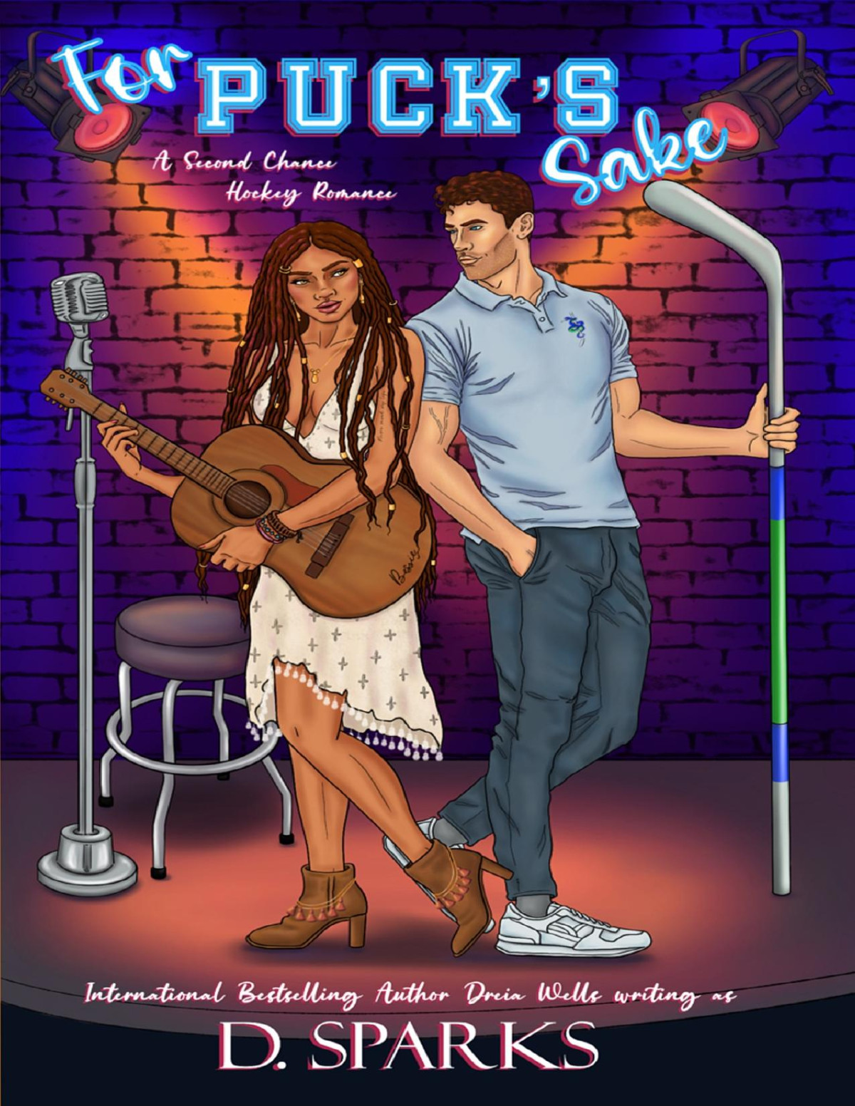 For Pucks Sake A Second Chance Hockey Romance The Seattle Vipers Series Book 2 D Sparks Dreia Wells