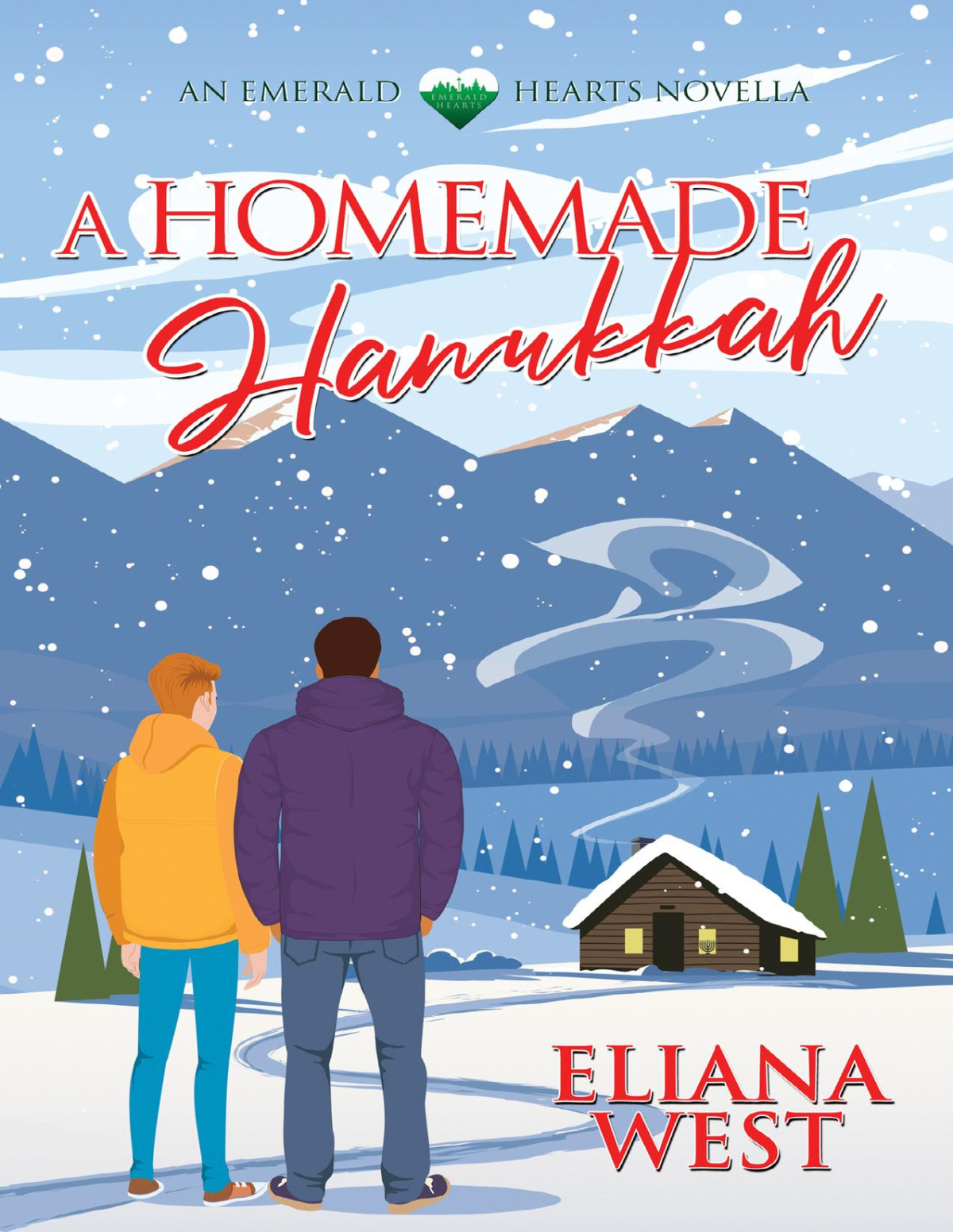 A Homemade Hanukkah Emerald Hearts Eliana West