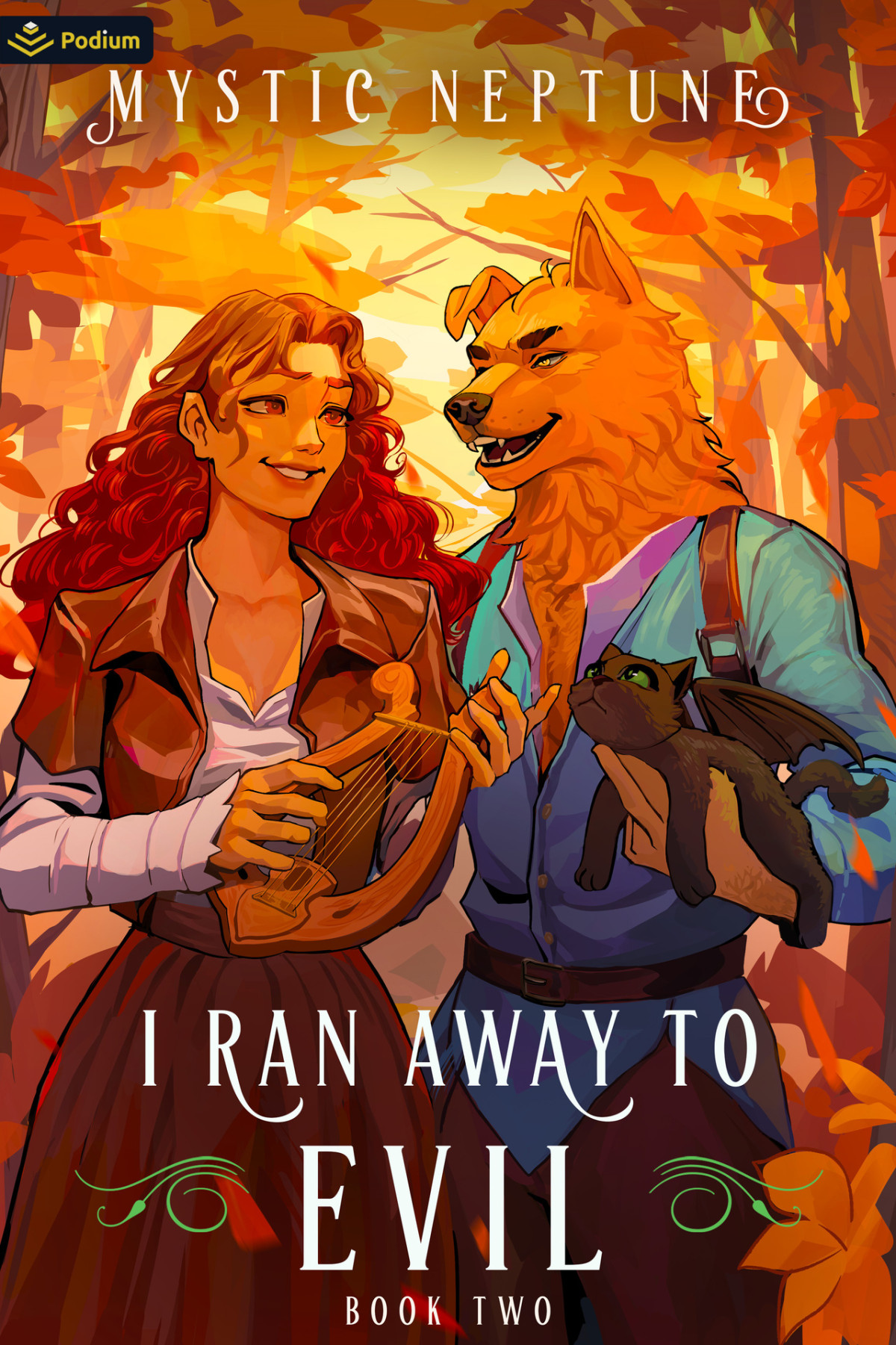 I Ran Away To Evil 2 A Cozy Litrpg Romcom Mystic Neptune
