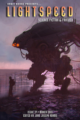 Lightspeed Magazine Issue 34 March 2013 1st Edition John Joseph Adams Ed
