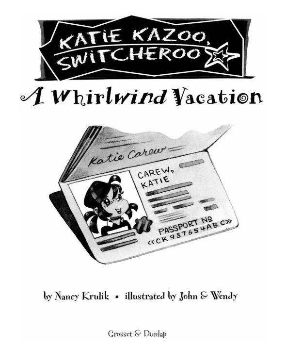 A Whirlwind Vacation Krulik Nancy