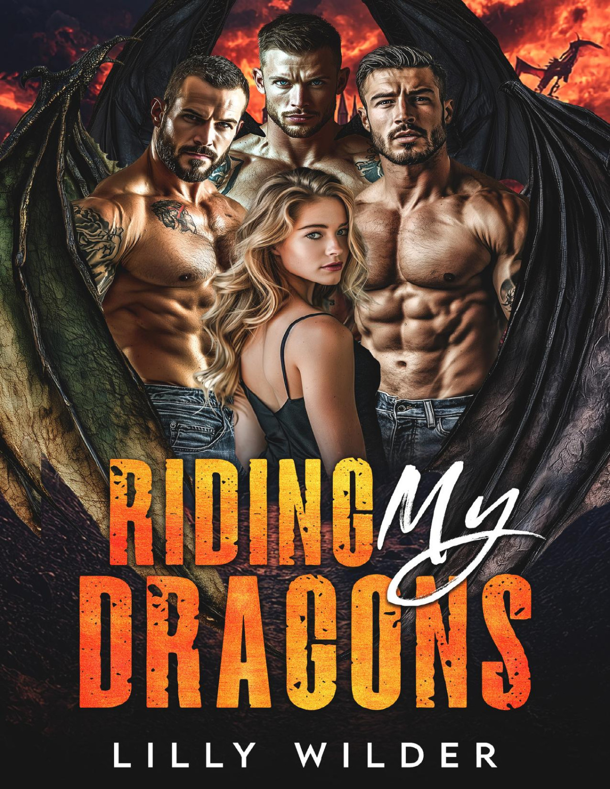 Riding My Dragons Paranormal Fantasy Romance Lilly Wilder