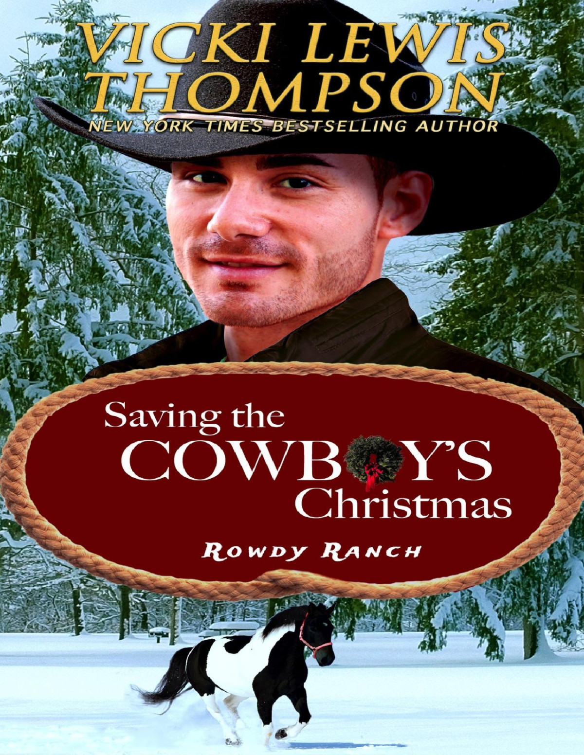 Saving The Cowboys Christmas Vicki Lewis Thompson