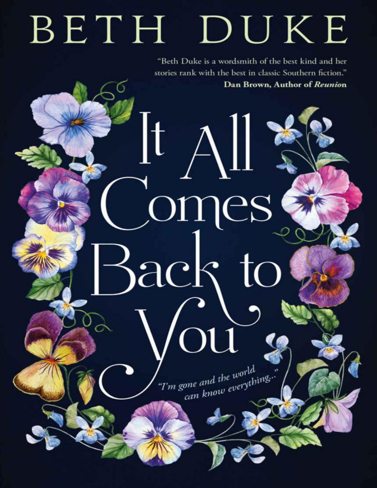 It All Comes Back To You Beth Duke