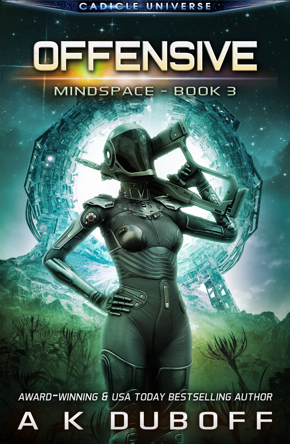 Offensive Mindspace Book 3 A Cadicle Space Opera Duboff Ak
