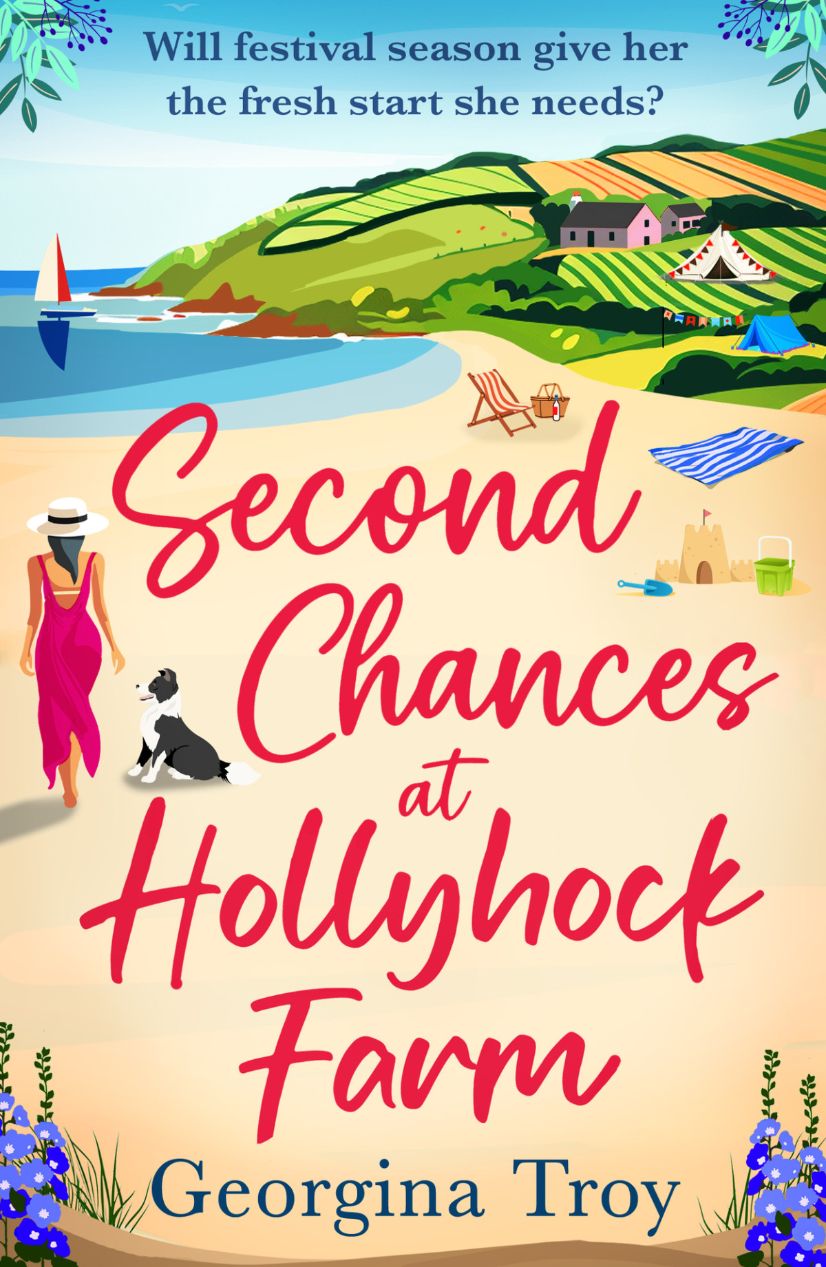 Second Chances At Hollyhock Farm Georgina Troy
