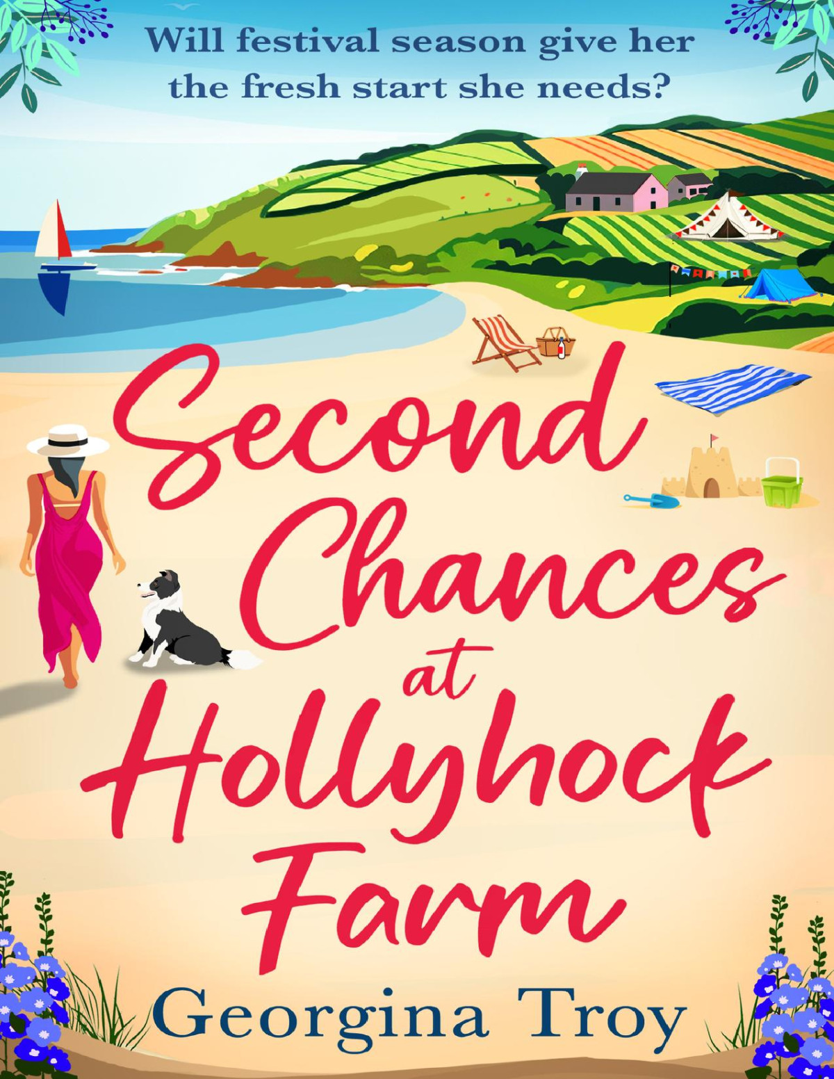 Second Chances At Hollyhock Farm Georgina Troy