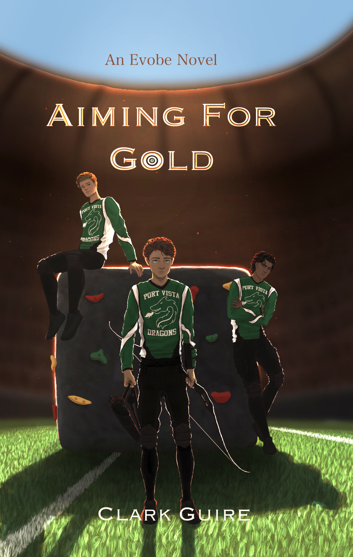 Aiming For Gold Clark Guire