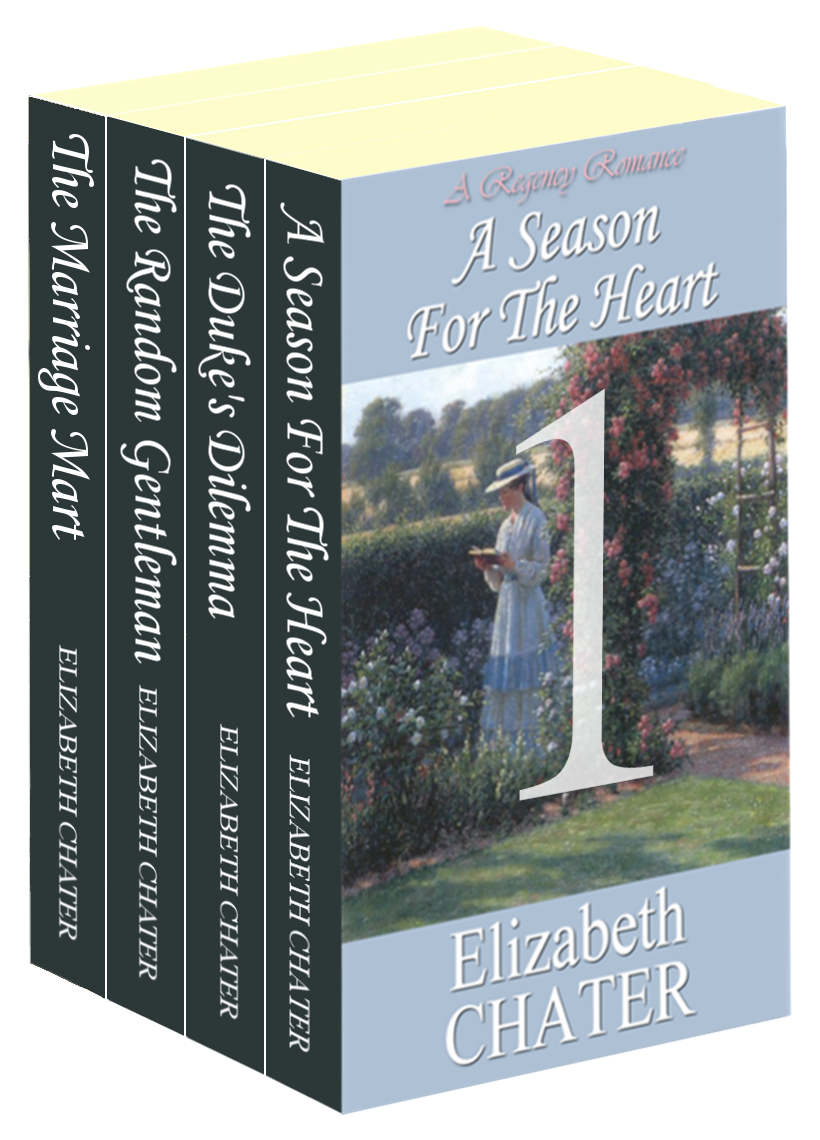 A Season For The Heart The Dukes Dilemma The Random Gentleman The Marriage Mart Chater Elizabeth