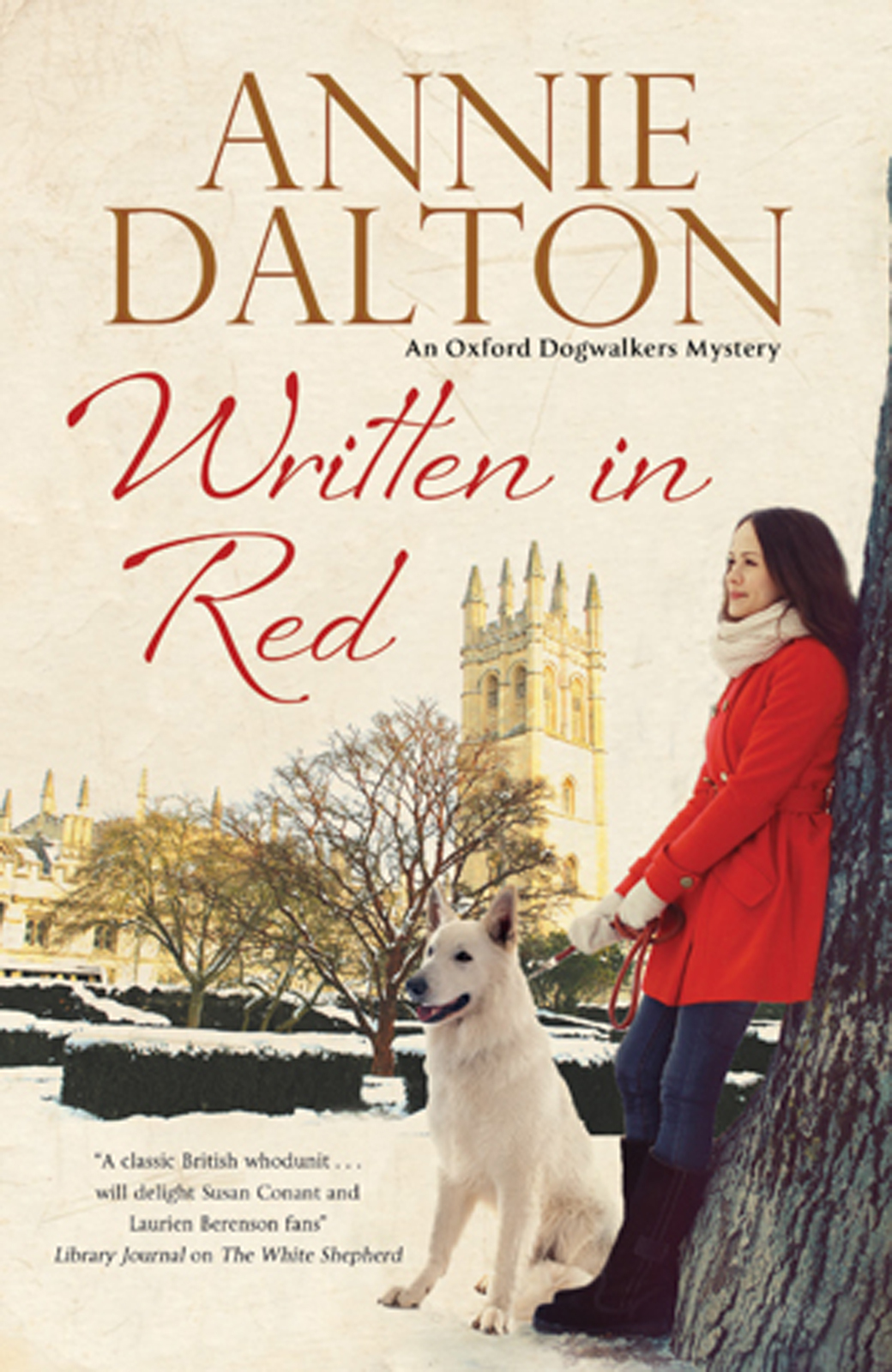 Written In Red Oxford Dog Walker Mystery 2 Annie Dalton