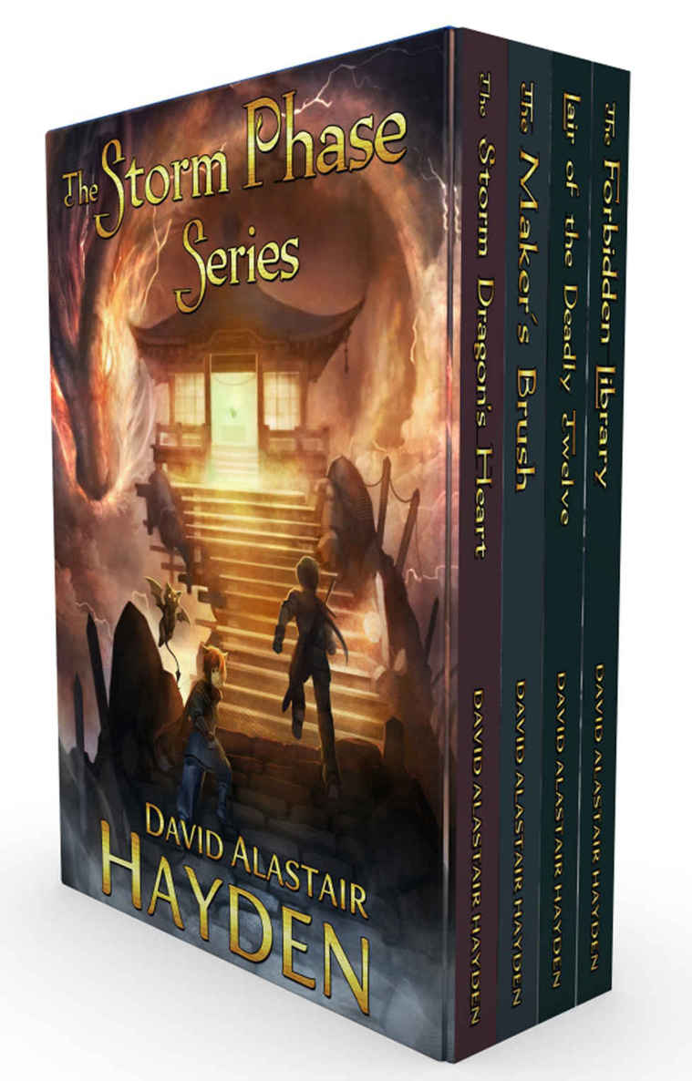 The Storm Dragons Heart The Makers Brush Lair Of The Deadly Twelve The Forbidden Library Hayden