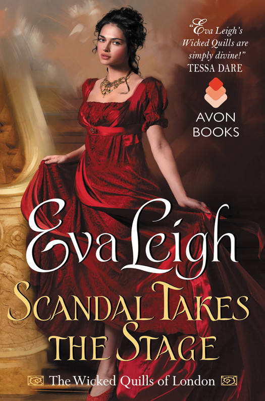 Scandal Takes The Stage Leigh Eva