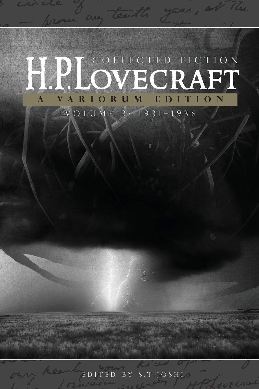 Collected Fiction Volume 3 19311936 A Variorum Edition 1st Edition Howard Phillips Lovecraft