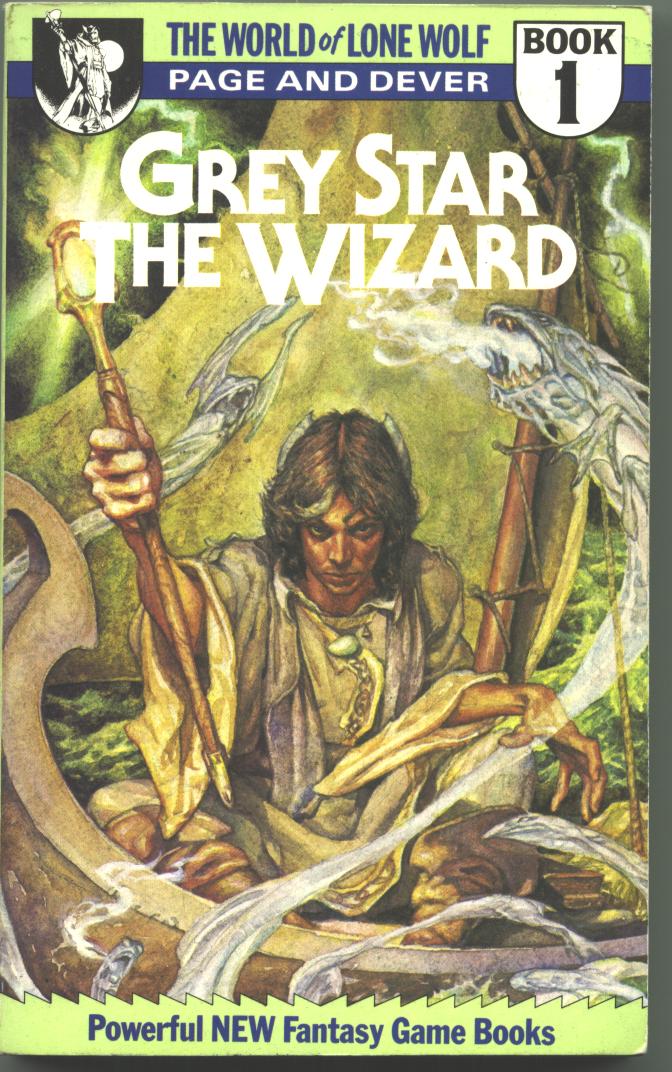 World Of Lone Wolf Grey Star The Wizard 1st Edition Ian Page Joe Dever