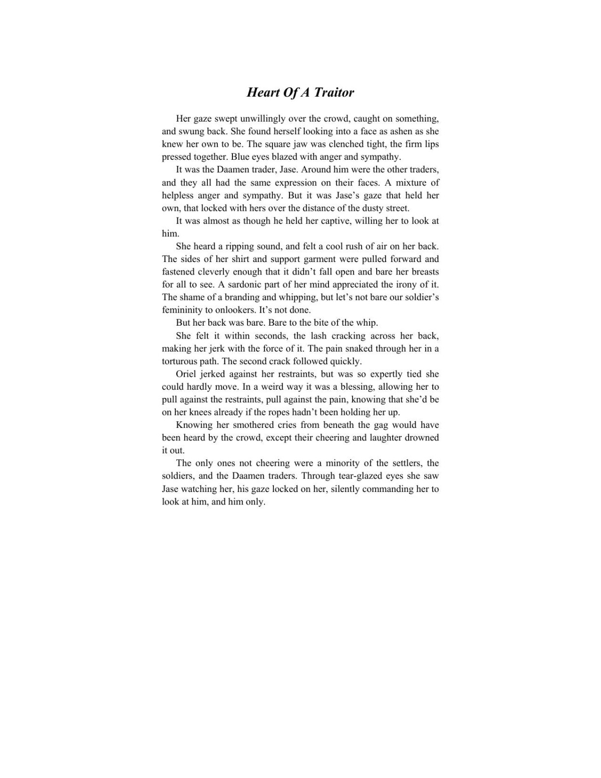 Heart Of A Traitor Verdenius Angela