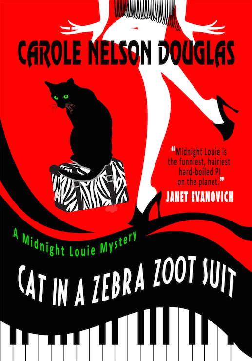 Cat In A Zebra Zoot Suit Douglas Carole Nelson