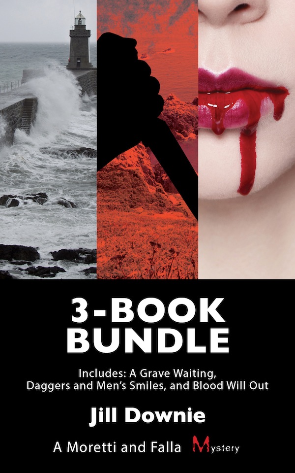 Moretti And Falla Mysteries 3book Bundle Daggers And Mens Smilesa Grave Waitingblood Will Out Downie Jill