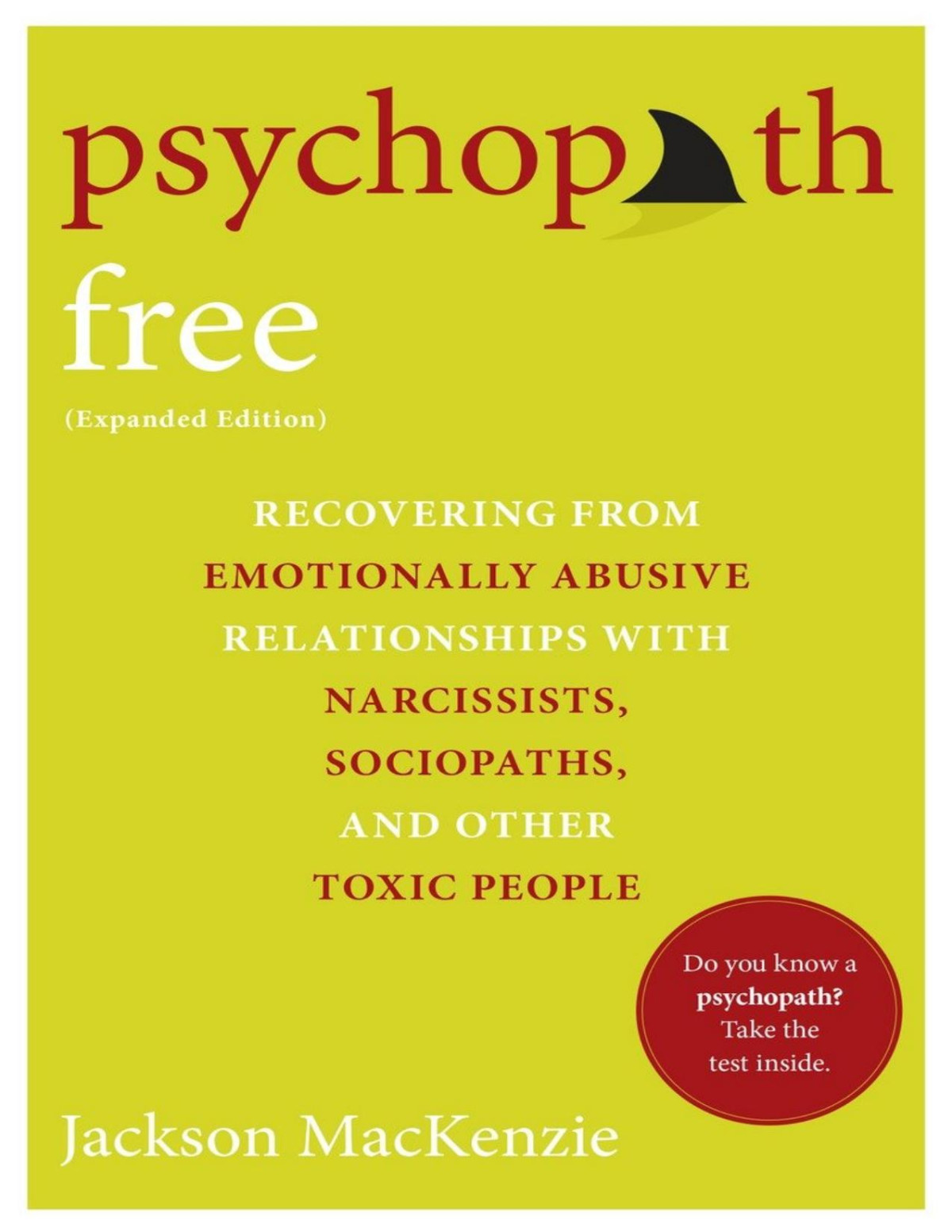 Psychopath Free Expanded Edition Jackson Mackenzie