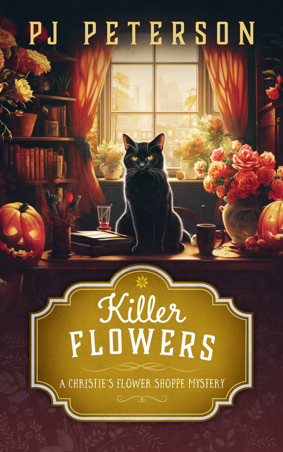 Killer Flowers A Christies Flower Shoppe Mystery Christies Flower Shoppe Cozy Mystery Series Peterson