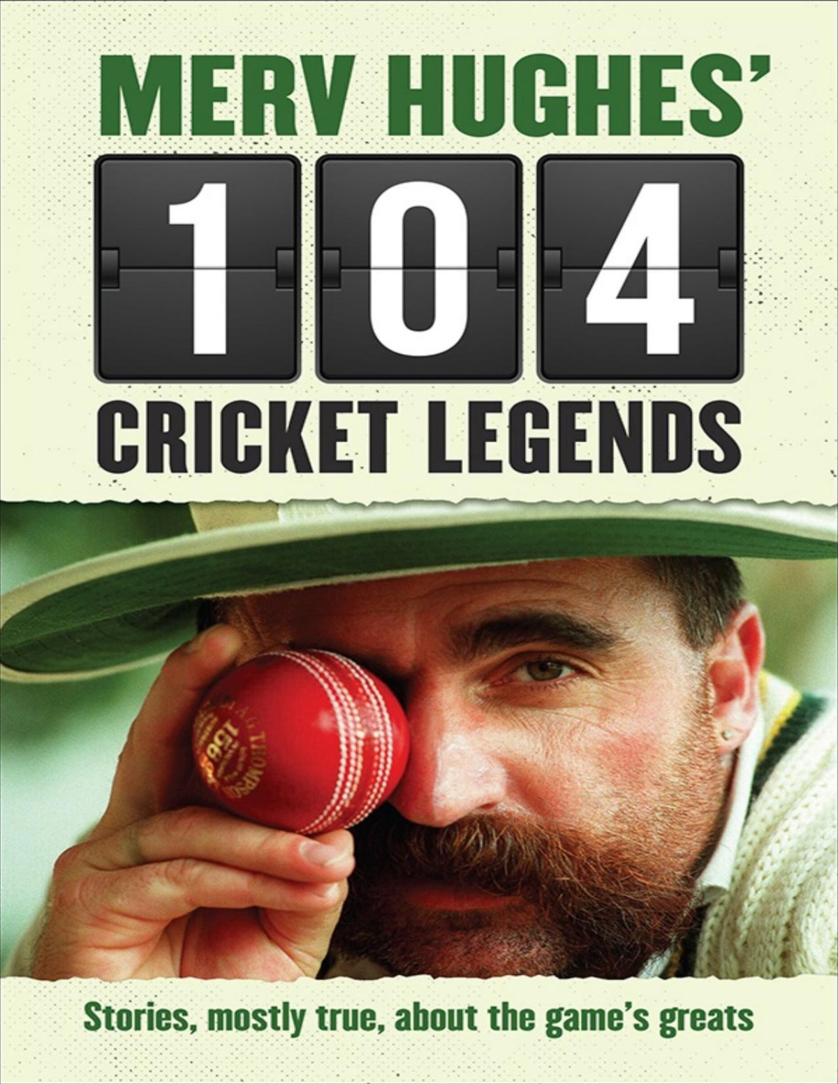 Merv Hughes 104 Cricket Legends Merv Hughes