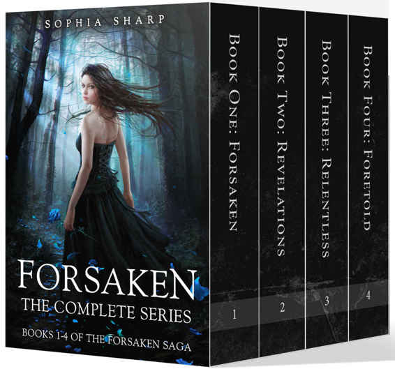 Forsaken Revelations Relentless Foretold Sarah Swanchosen Forbidden Scarlett Edwards Never Let Go Sharp Sophia