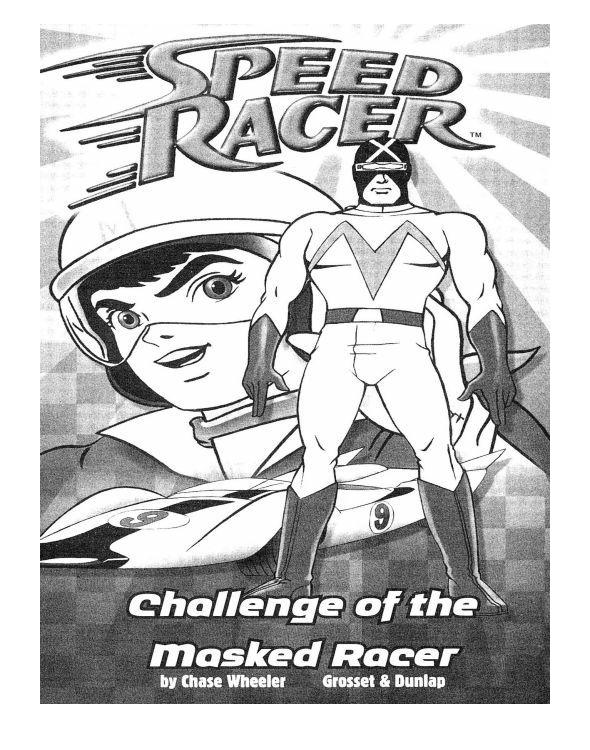 Challenge Of The Masked Racer Wheeler Chase
