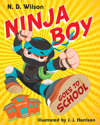 Ninja Boy Goes To School Wilson N D