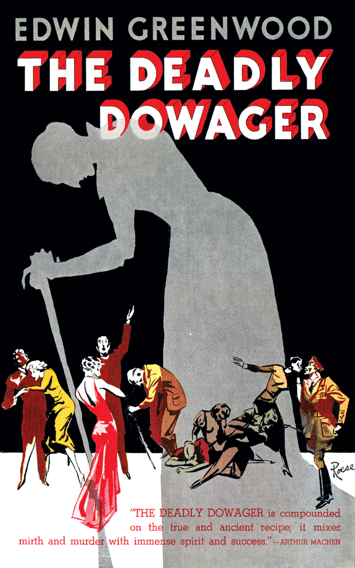 The Deadly Dowager Greenwood Edwin Valentine Mark
