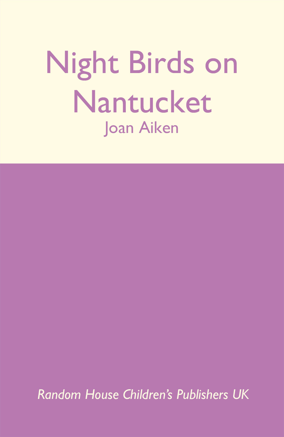 Night Birds On Nantucket Aiken Joan