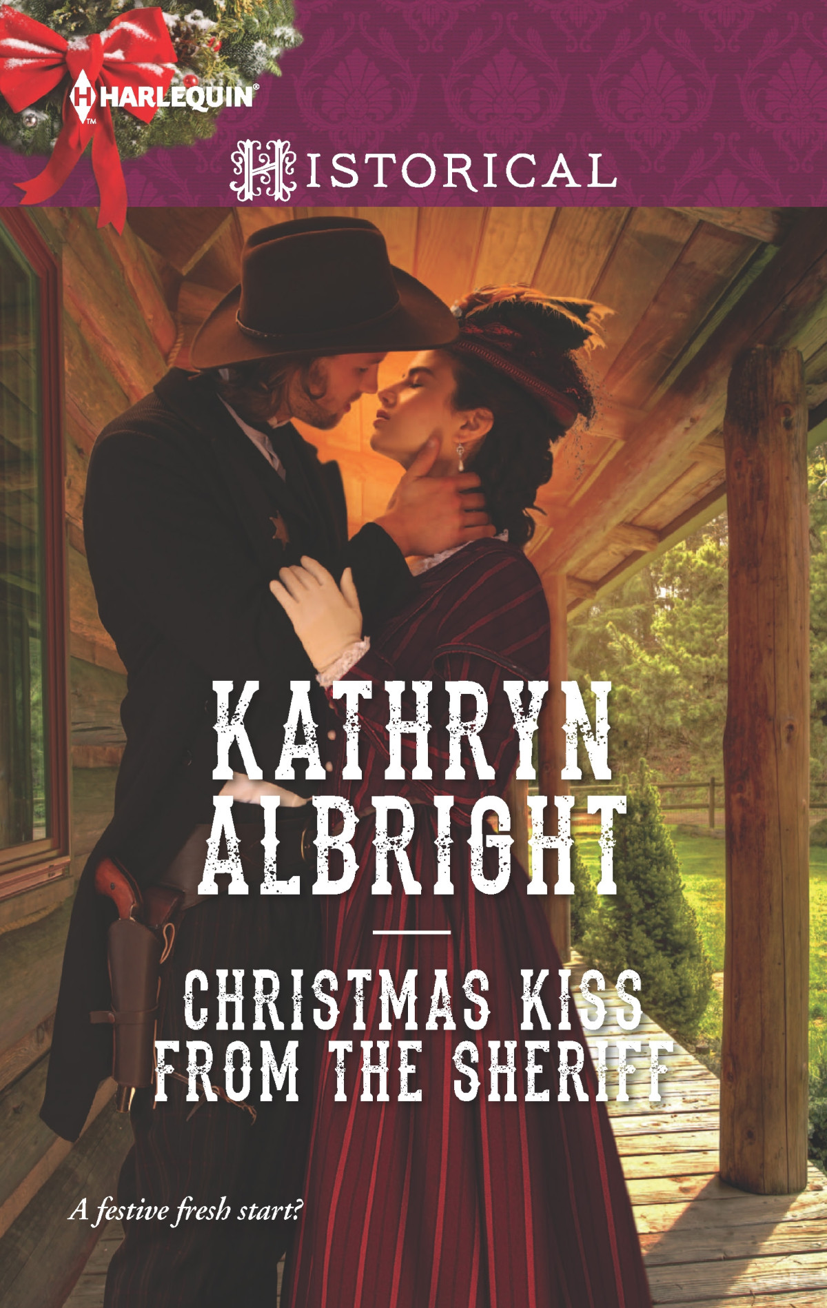 Christmas Kiss From The Sheriff Albright Kathryn