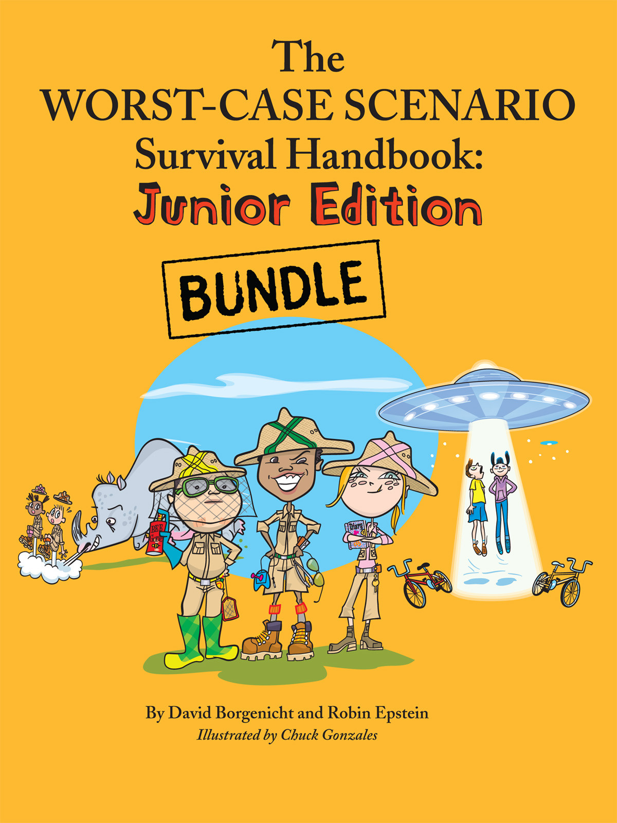 The Worstcase Scenario Survival Handbook Junior Edition Bundle Original Extreme Weird Borgenicht David Epstein Robin