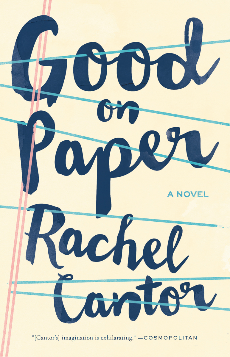 Good On Paper Cantor Rachel