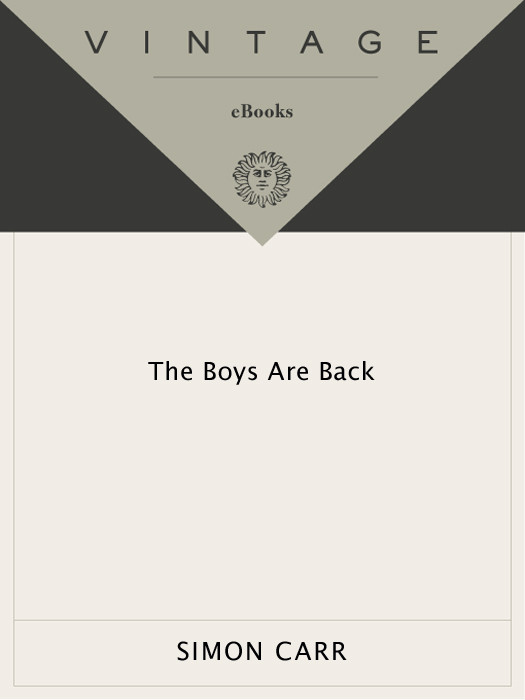 The Boys Are Back A Memoir Carr Simon