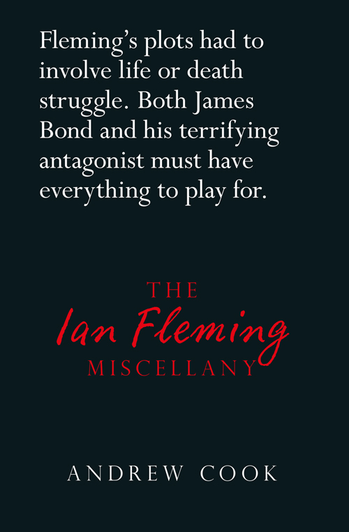 The Ian Fleming Miscellany Cook Andrew