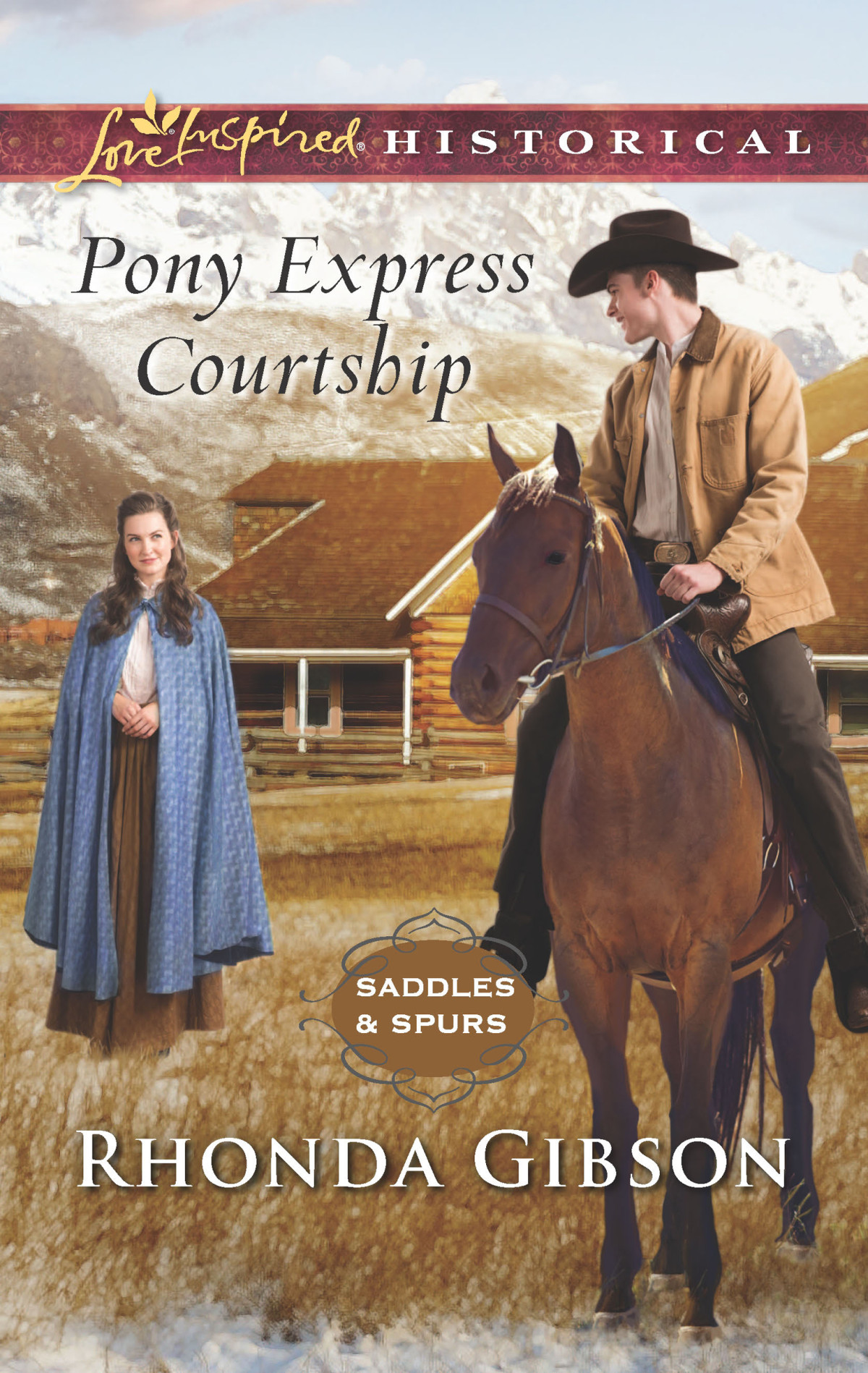 Pony Express Courtship Gibson Rhonda