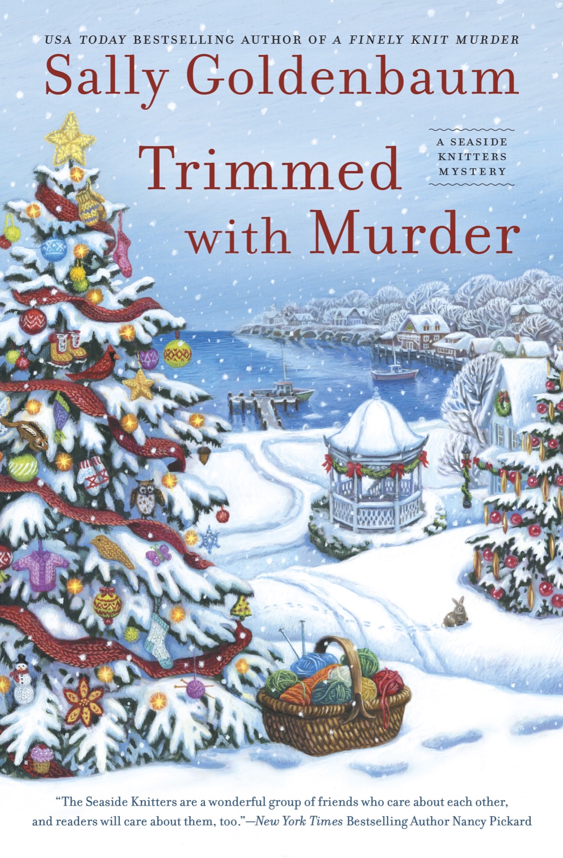 Seaside Knitters Society 100 Trimmed With Murder Sally Goldenbaum