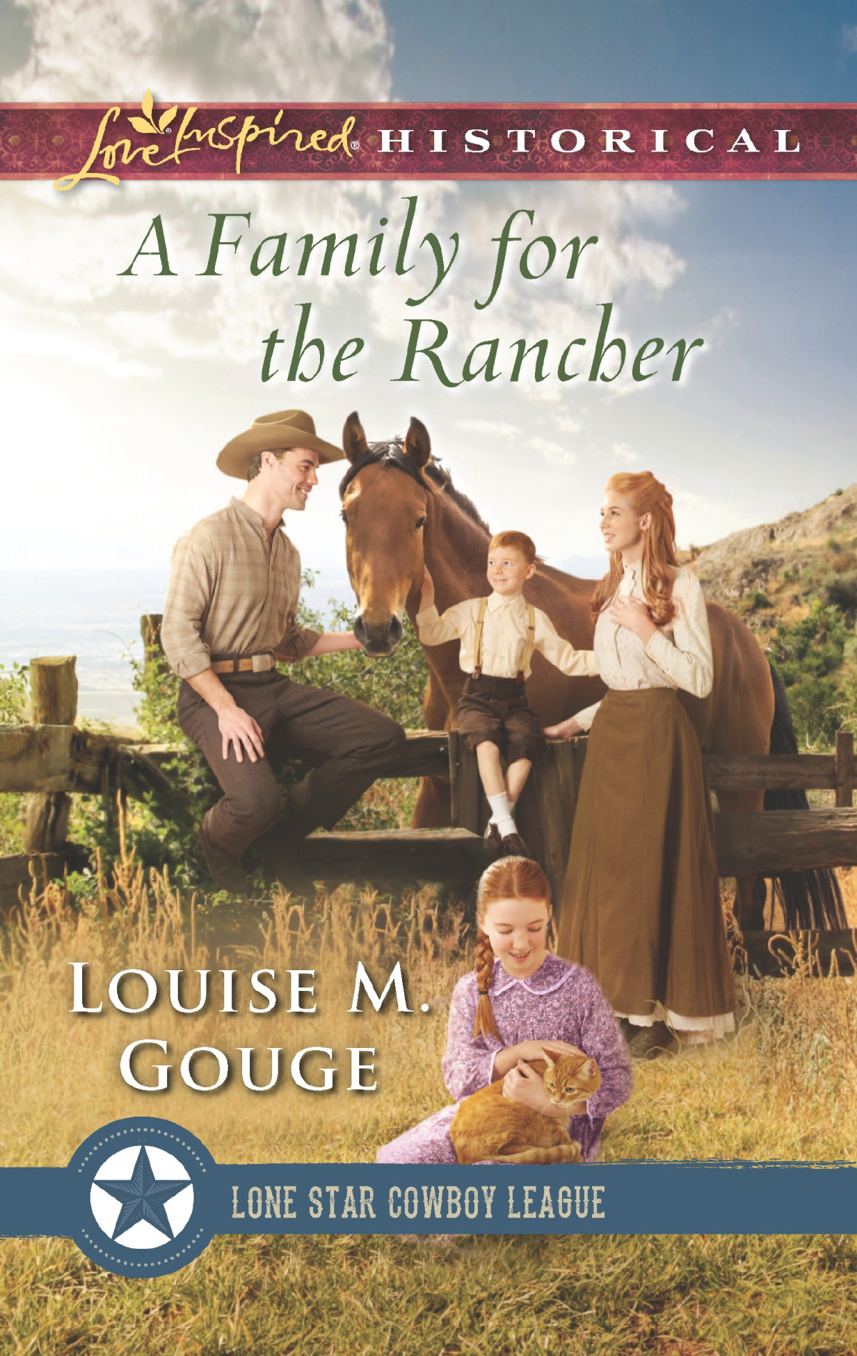A Family For The Rancher Gouge Louise M