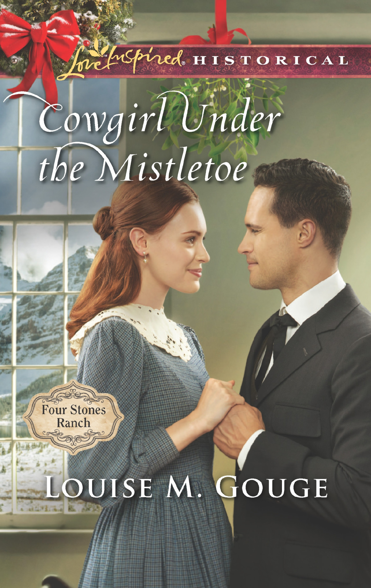 Cowgirl Under The Mistletoe Gouge Louise M