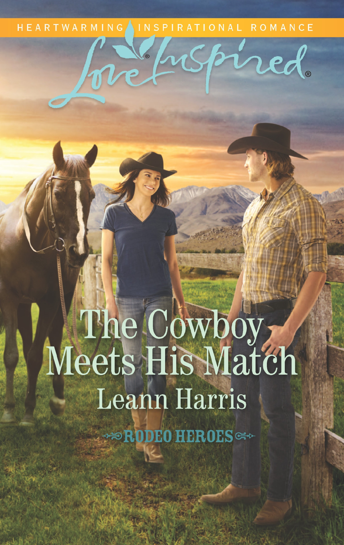 The Cowboy Meets His Match Leann Harris