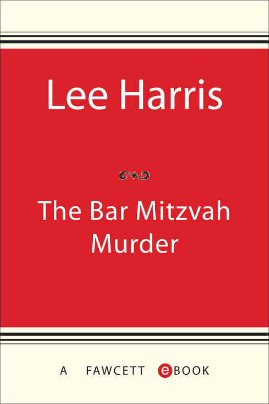 The Bar Mitzvah Murder Harris Lee
