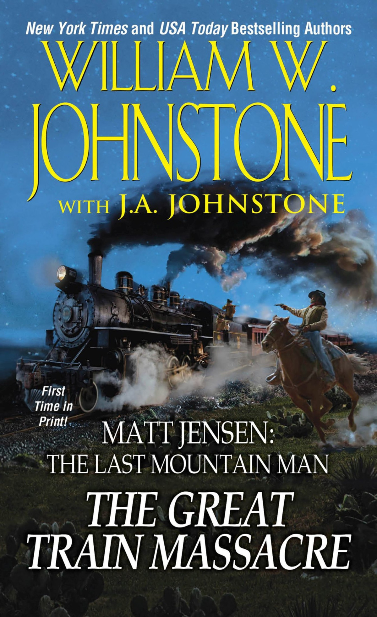 Matt Jensen The Last Mountain Man 10 The Great Train Massacre William W Johnstone