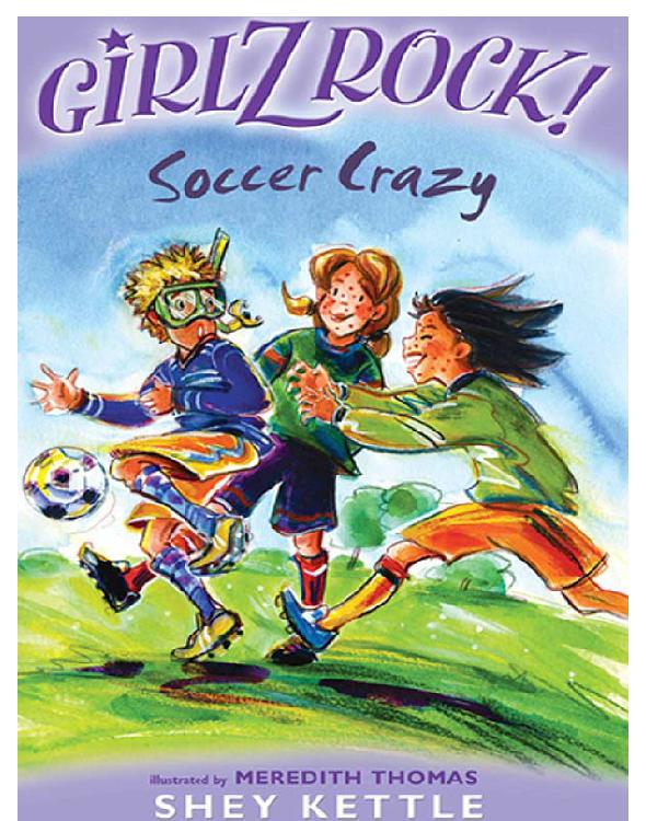 Girlz Rock Soccer Crazy Kettle Shey