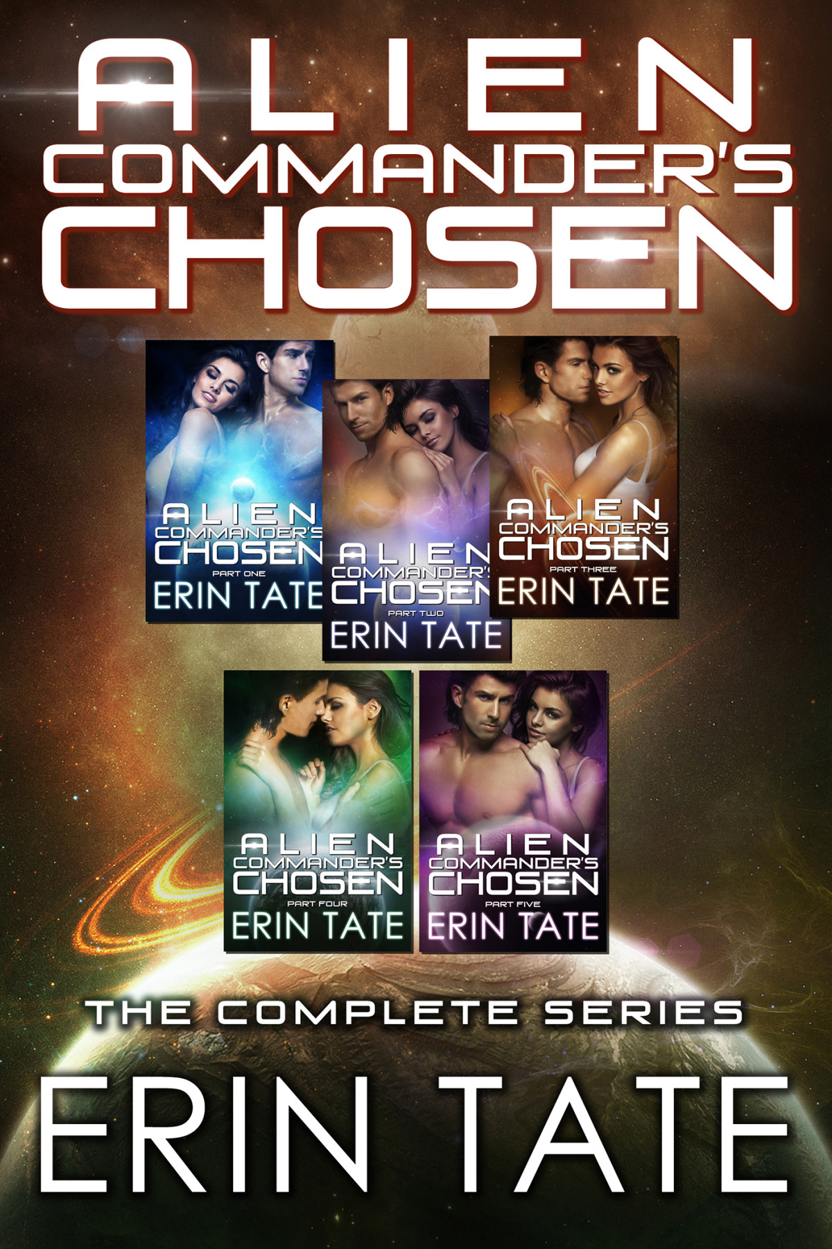 Alien Commanders Chosen Complete Collection Kyle Celia Tate Erin