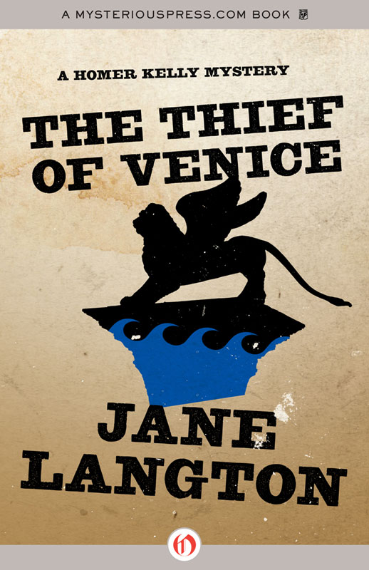 The Thief Of Venice Langton Jane
