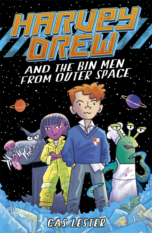 Harvey Drew And The Bin Men From Outer Space Lester Cas