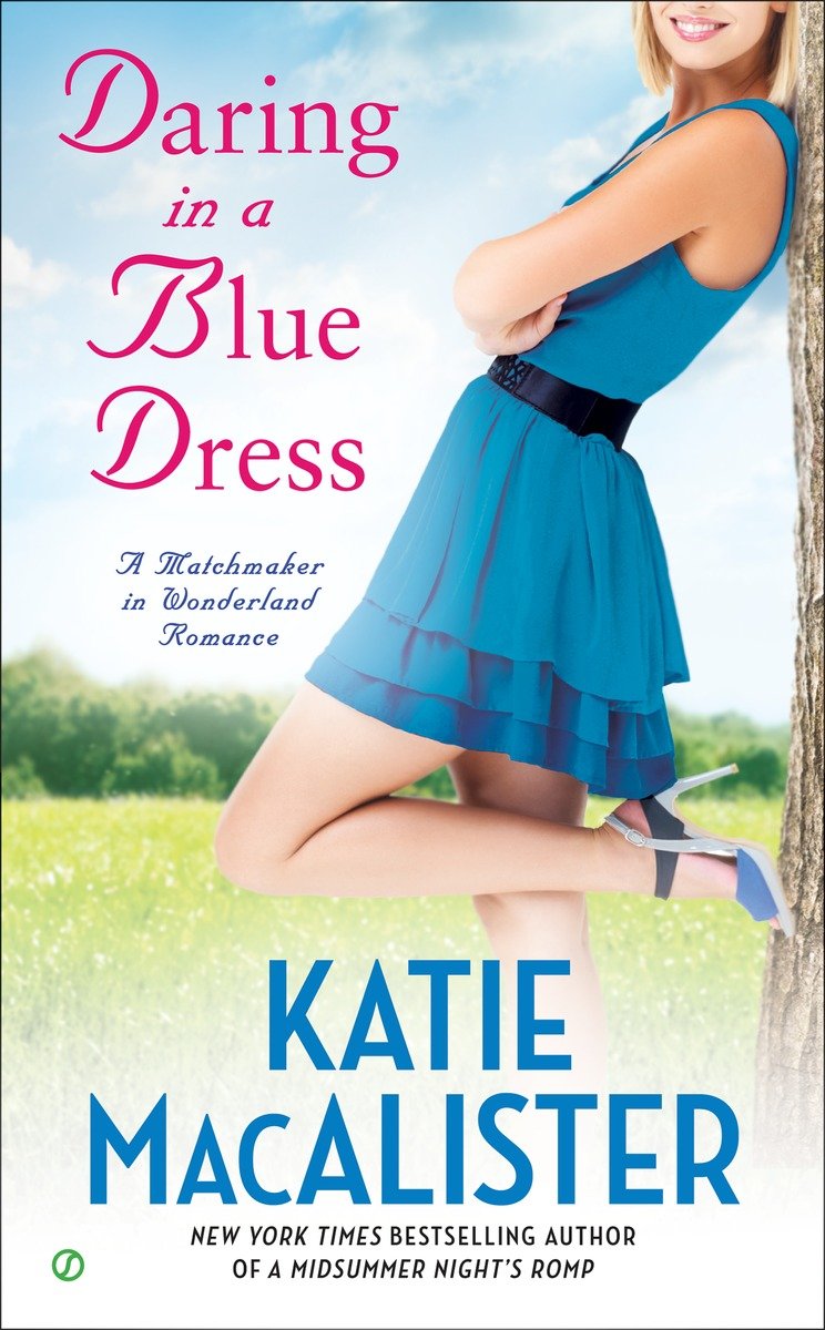 Ainslie Brothers 030 Daring In A Blue Dress Katie Macalister
