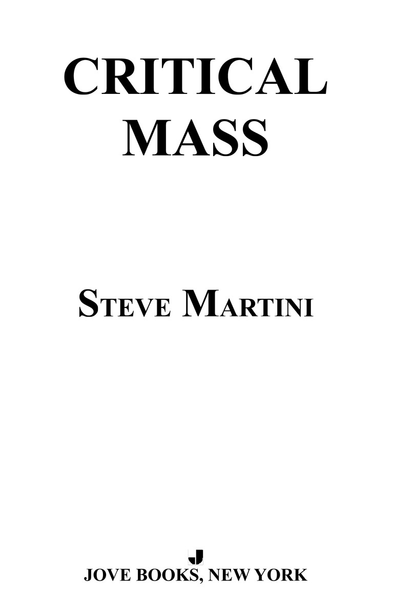 Critical Mass Martini Steve