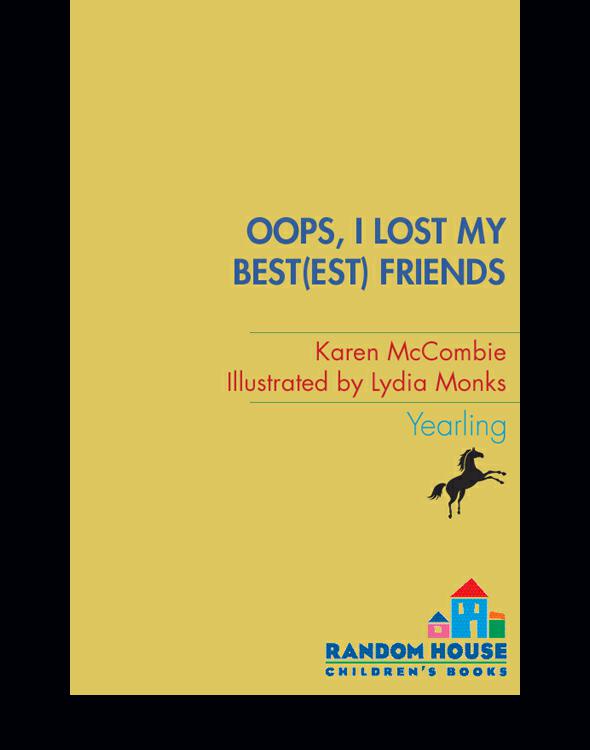 Oops I Lost My Bestest Friends Mccombie Karen