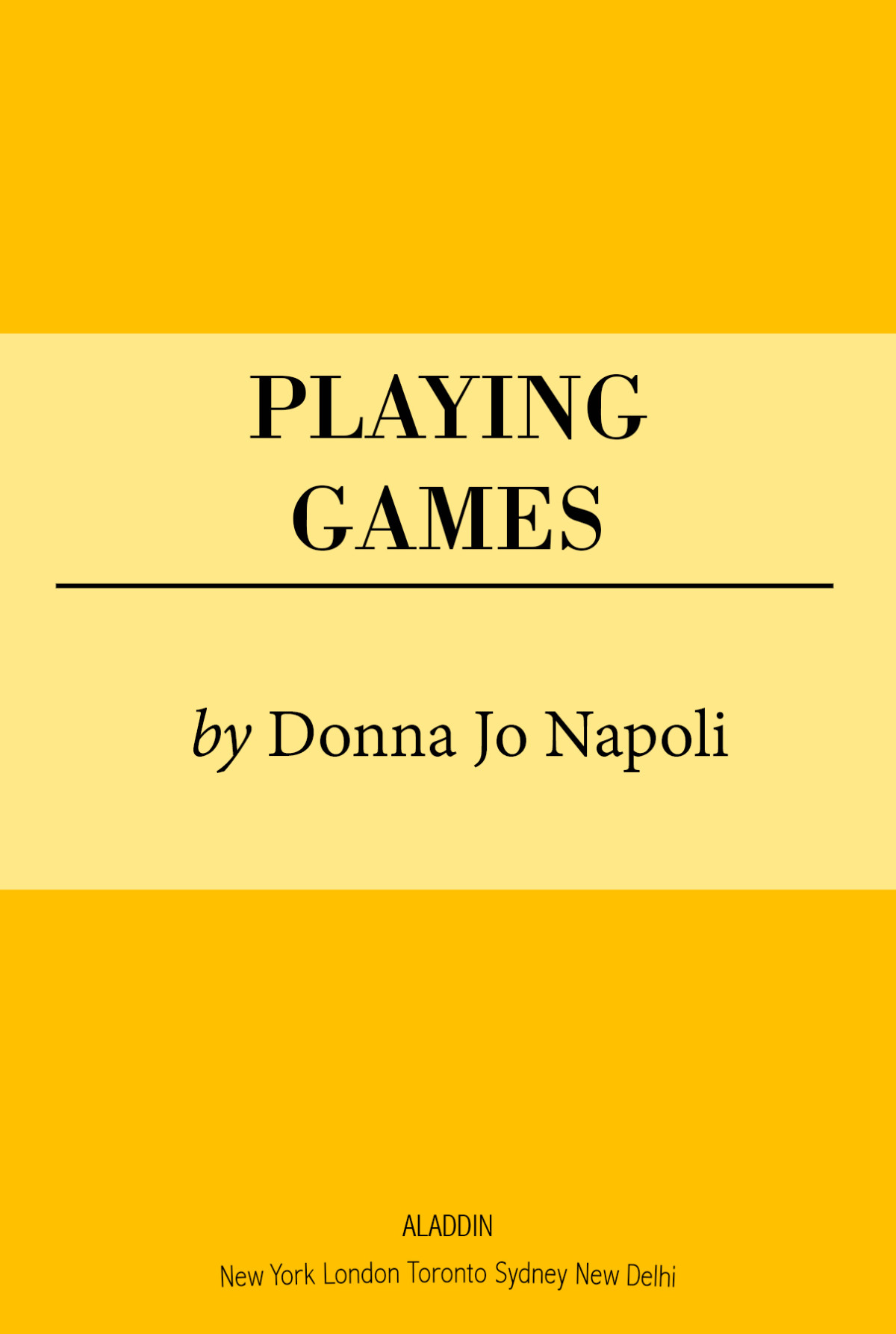 Playing Games Napoli Donna Jo